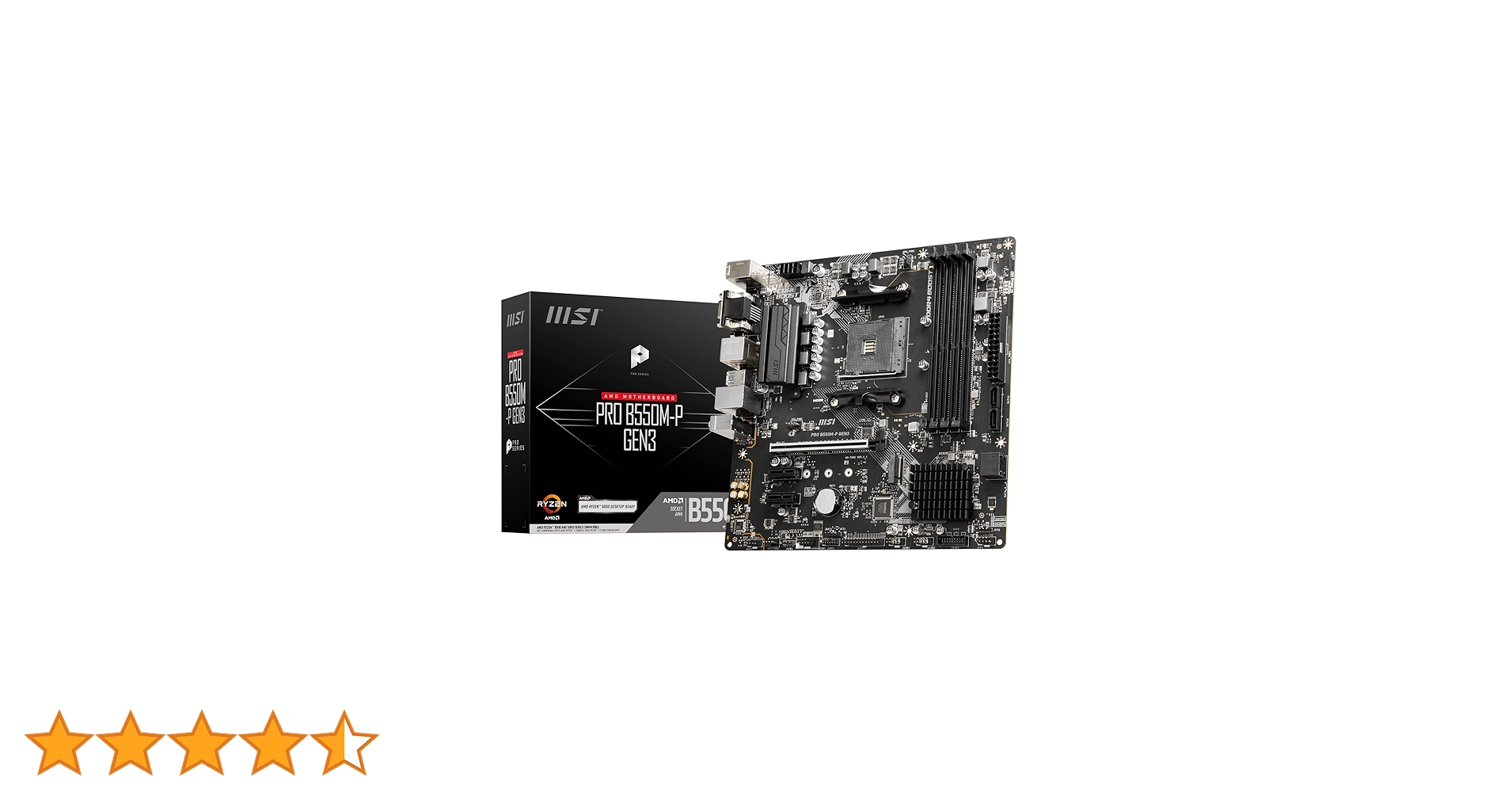 Amazon | MSI PRO B550M-P GEN3 マザーボード、Micro-ATX、AM4 - AMD Amazon | MSI PRO B550M-P GEN3 マザーボード、Micro-ATX、AM4 - AMD
